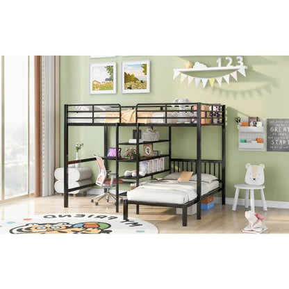 Full Over Twin Metal Bunk Bed