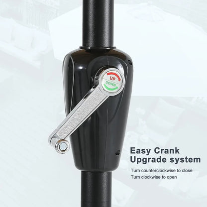 Light Gray Patio Umbrella