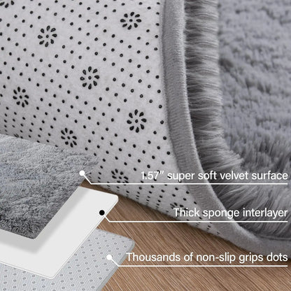 Plush Fluffy Area Carpet