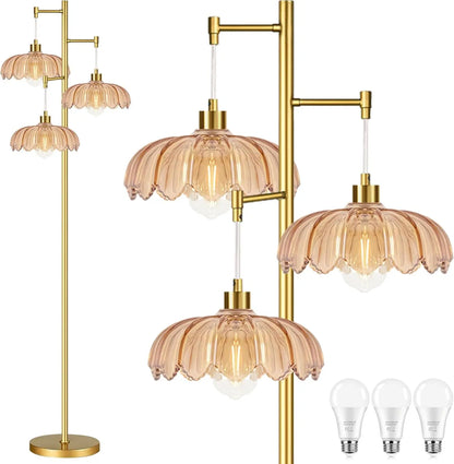 Gold Modern Floor Lamp