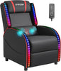 LED Gaming Massage Recliner