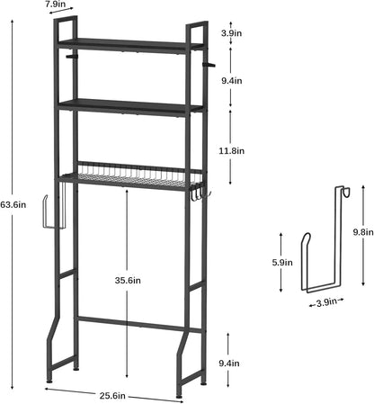 3-Tier Over Toilet Organizer