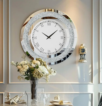 Mirror Wall Clock