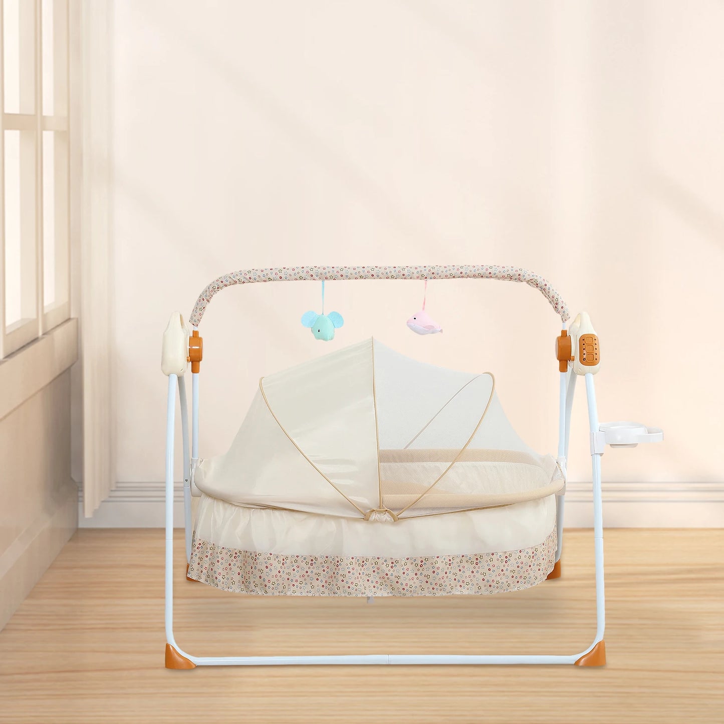 Foldable Electric Baby Cradle