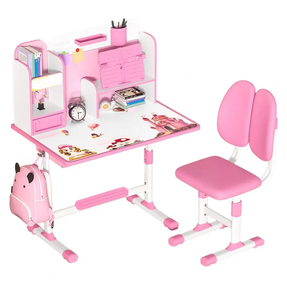 Kids Study Desk Chair Set