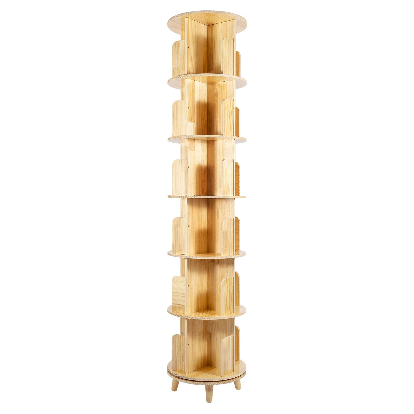 6 Tier Kids Book Storage Organizer