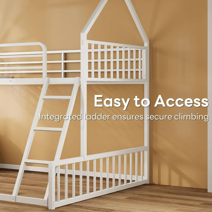 Bunk Bed Twin Over Full Size a