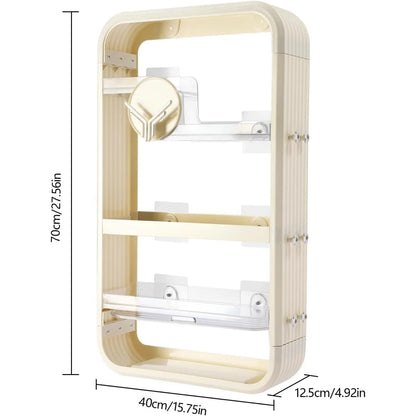 Wall Mount Makeup Organizer