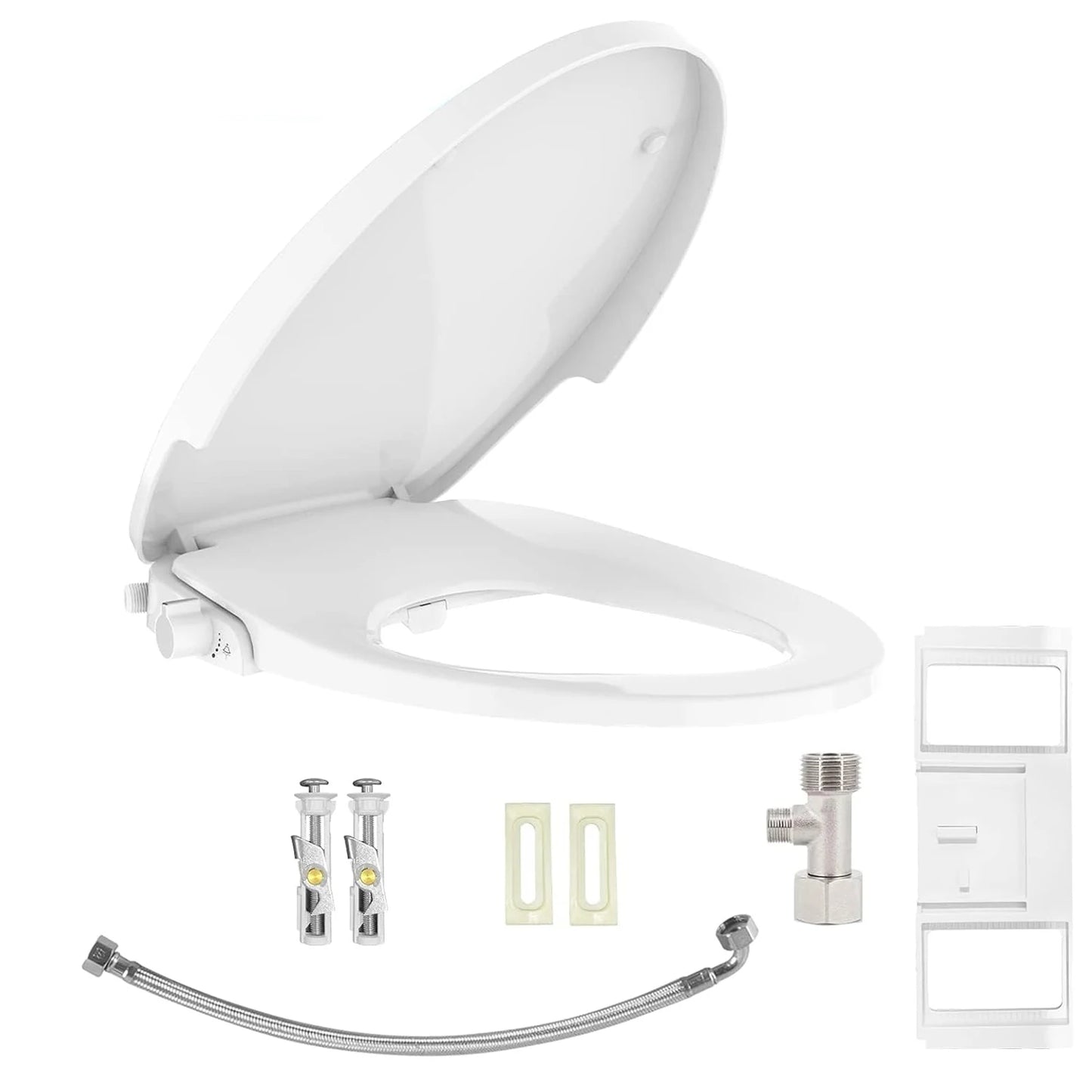 Non-Electric Round Bidet Toilet Seat