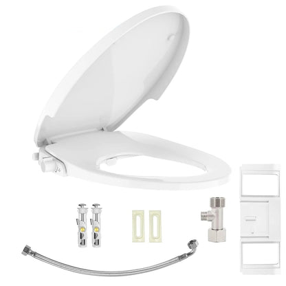 Non-Electric Round Bidet Toilet Seat
