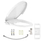 Non-Electric Round Bidet Toilet Seat