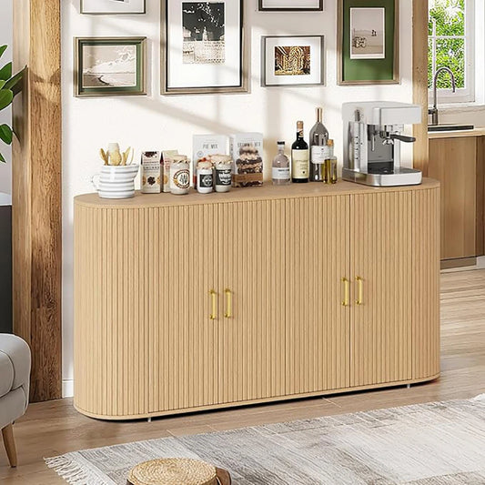 63" Sideboard Buffet Cabinet