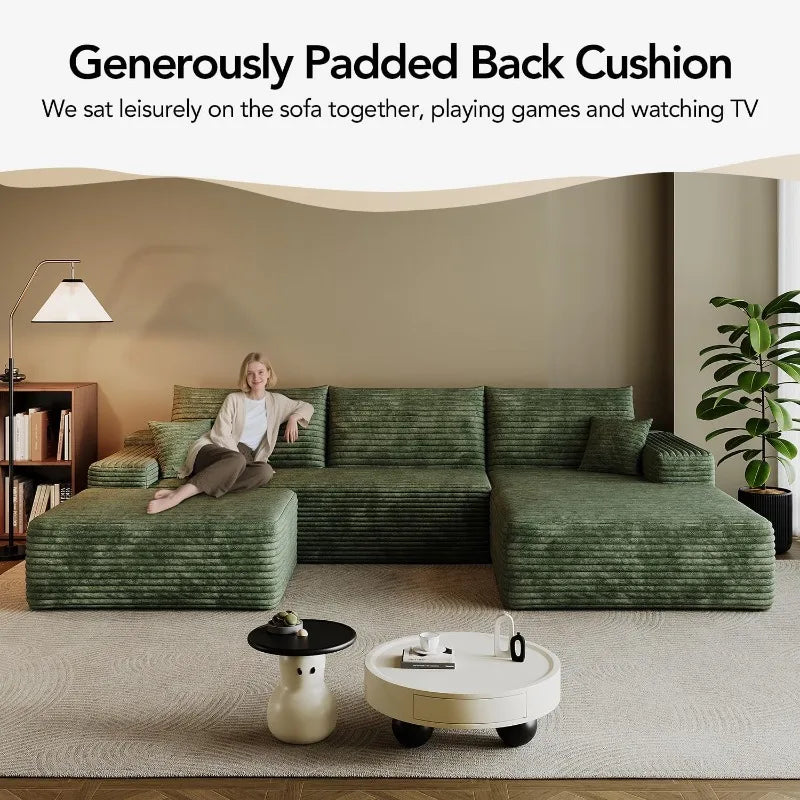Boneless Sectional Couch