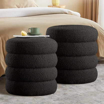 Modern Upholstered Vanity Stool