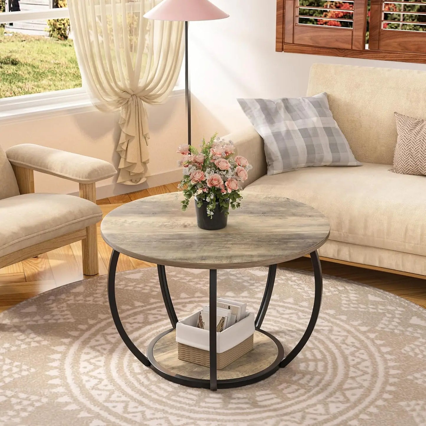 Small Circle Coffee Tables