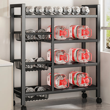 removable cabinet storage rack
