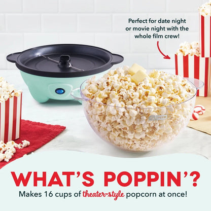 Stirring Electric Popcorn Popper