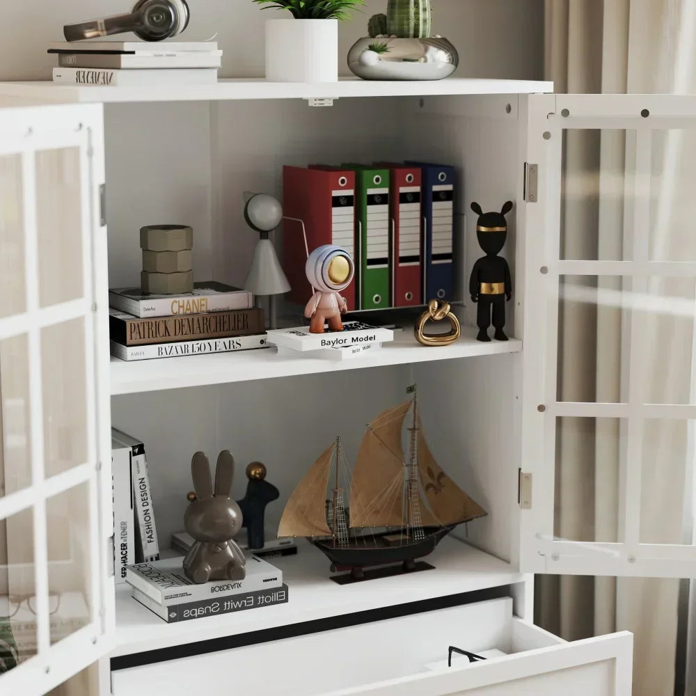 White Buffet Cabinet
