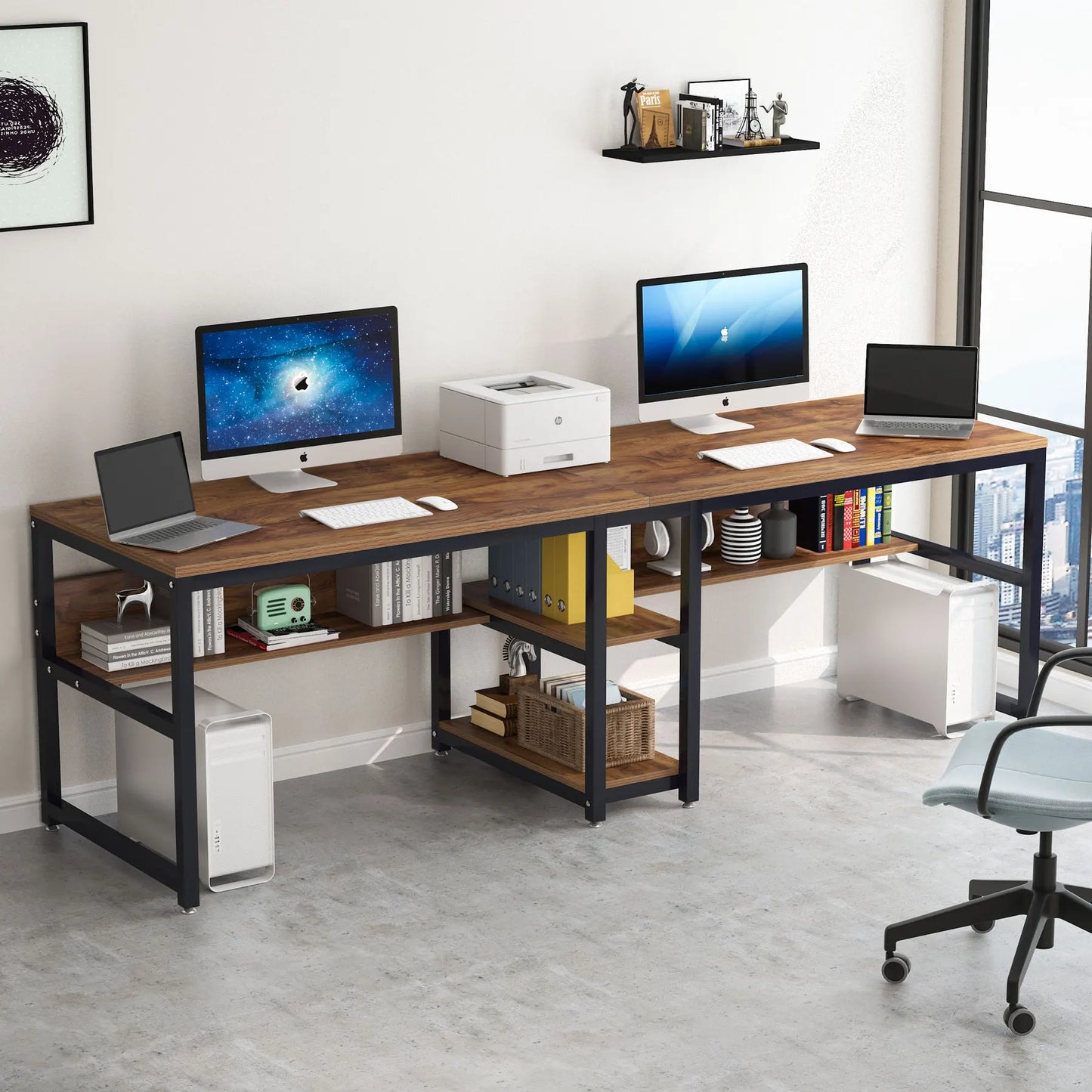 Computer Double Desk