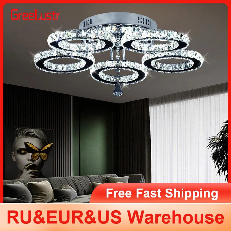 Modern Crystal Chandelier