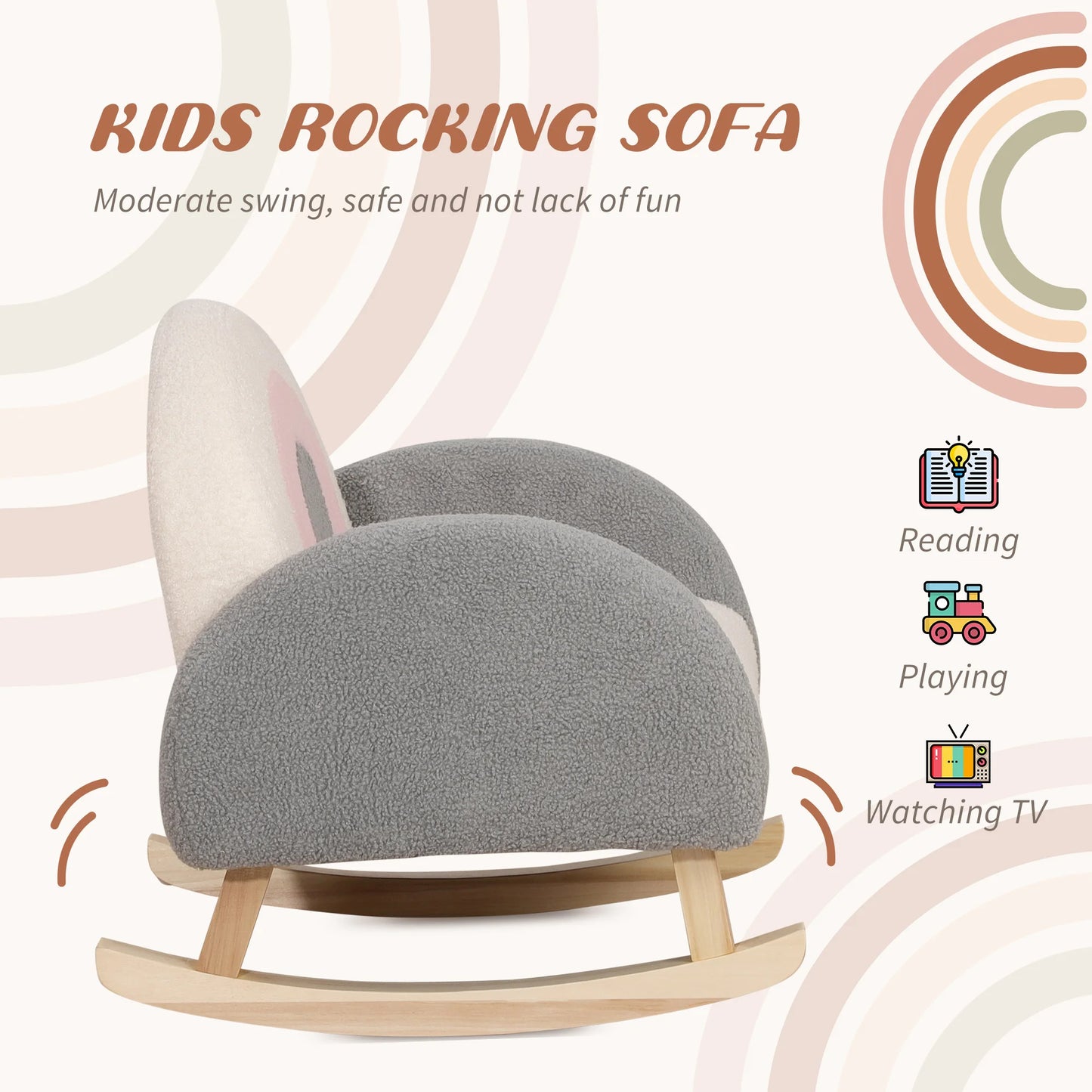 Rocking Toddle Sofa Chair