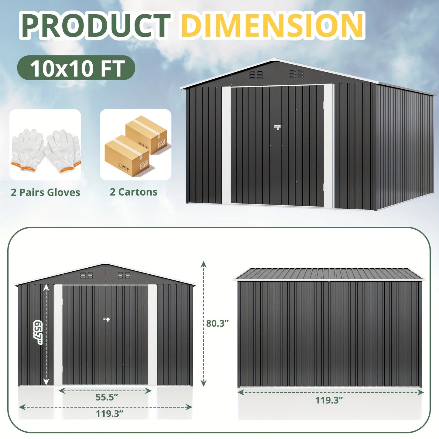 Outdoor Metal Storage