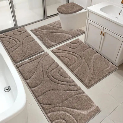 Bathroom Rugs Sets 5 Piece