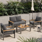 Outdoor Sectional with Coffee Table
