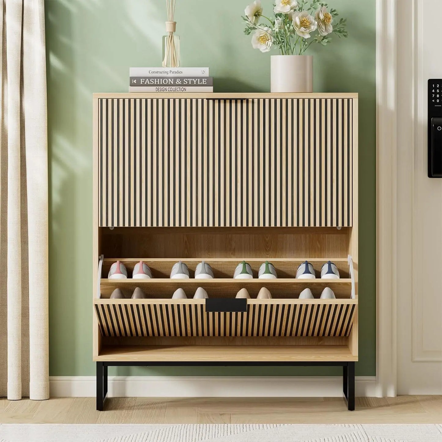 Modern Freestanding Hidden Shoes