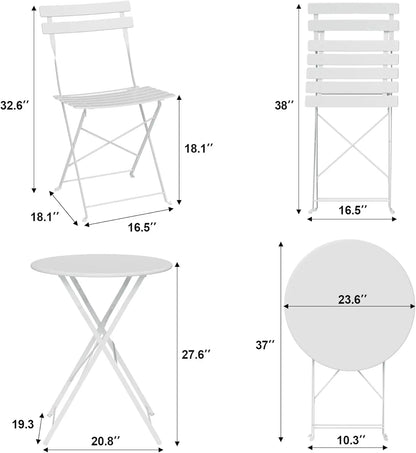 Folding Bistro Table and Chairs