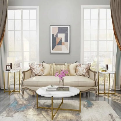 Round Marble Coffee Table