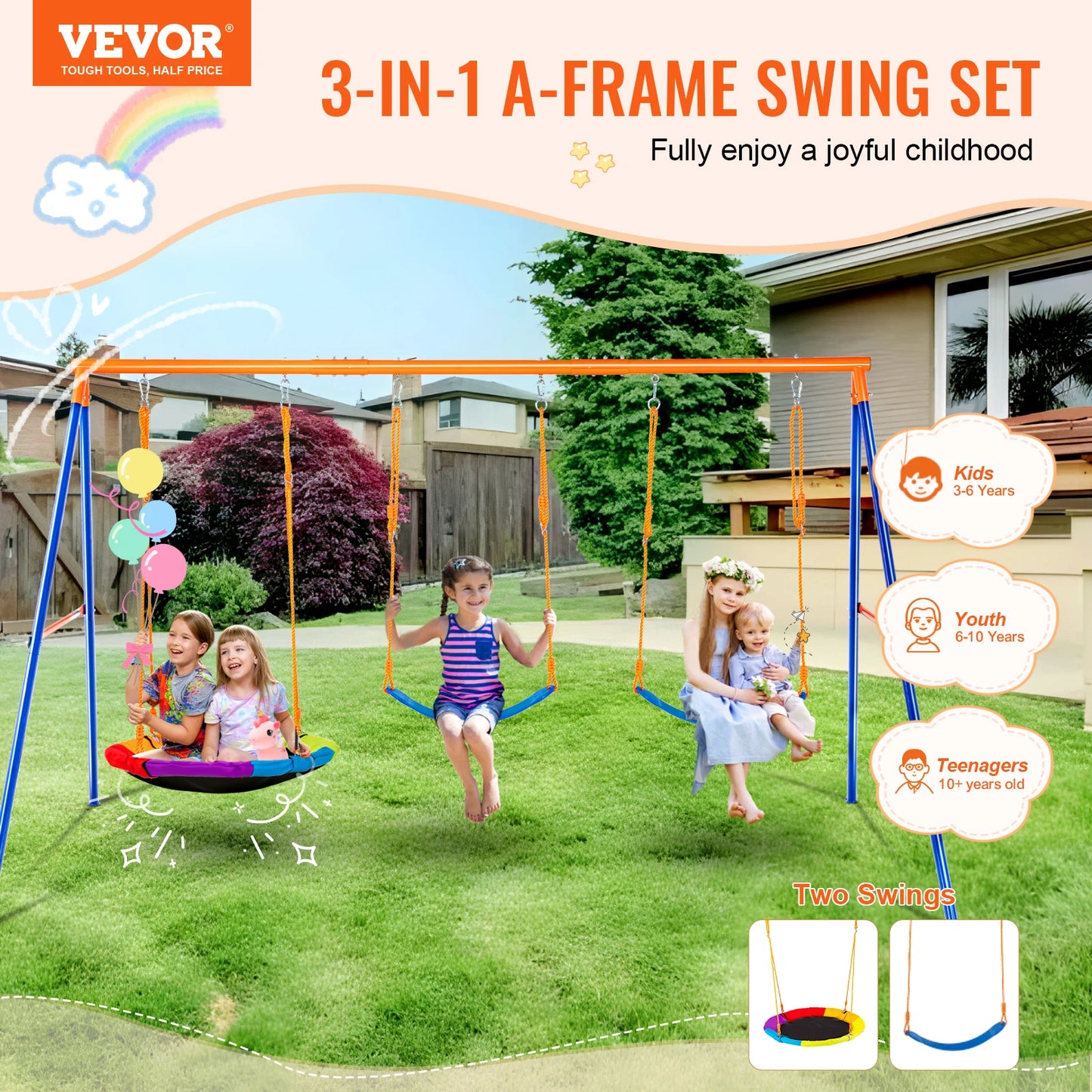 Swing Sets for Backyard