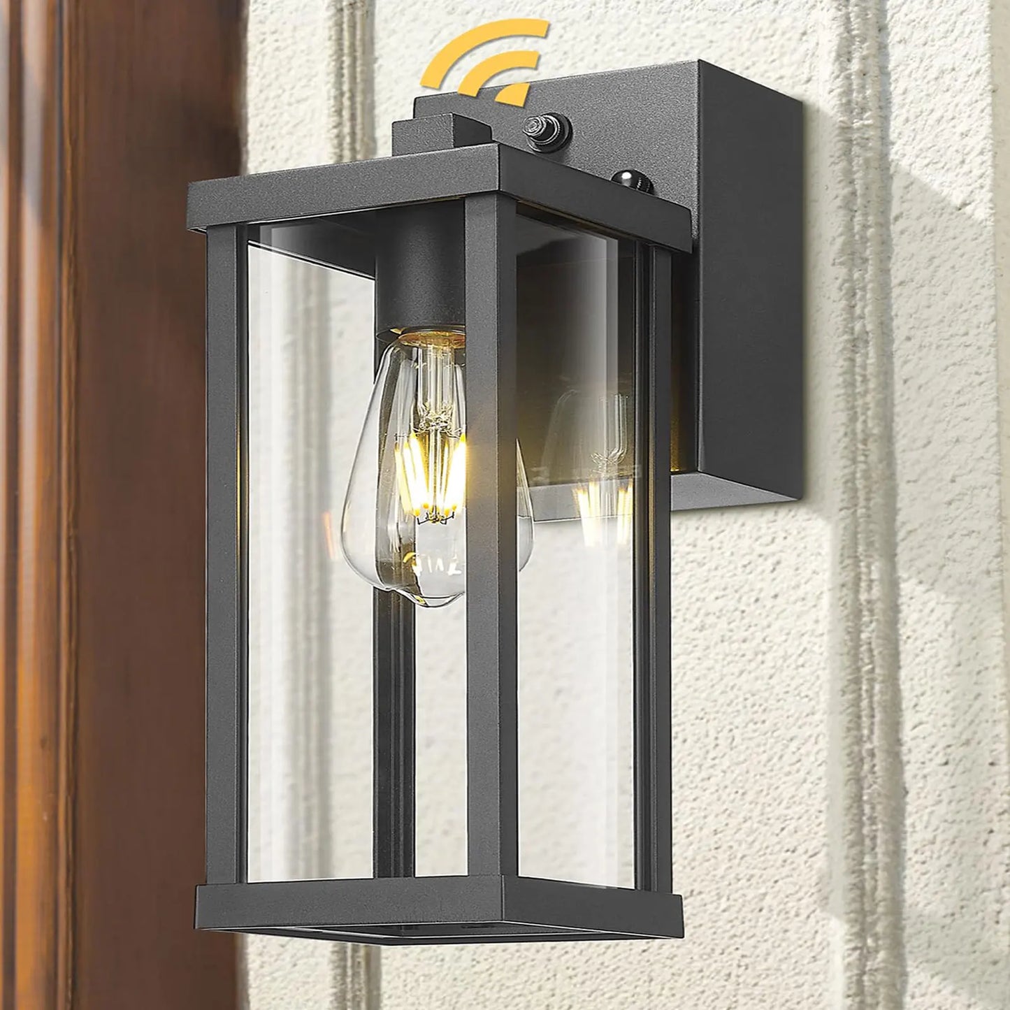 Porch Light With GFCI Outlet
