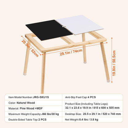 Wooden Sensory Table for Kids Activity