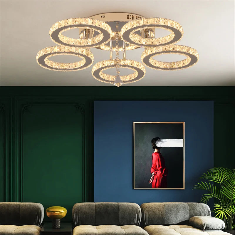 Modern Crystal Chandelier