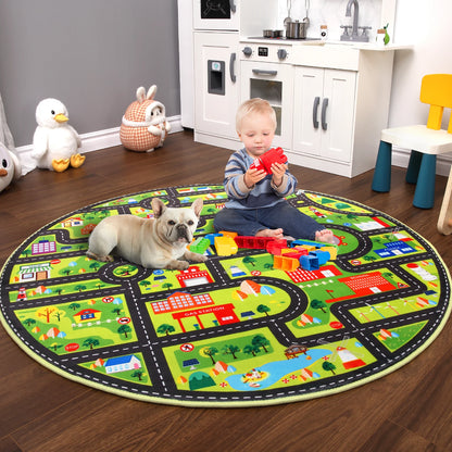 City Life Road Rug