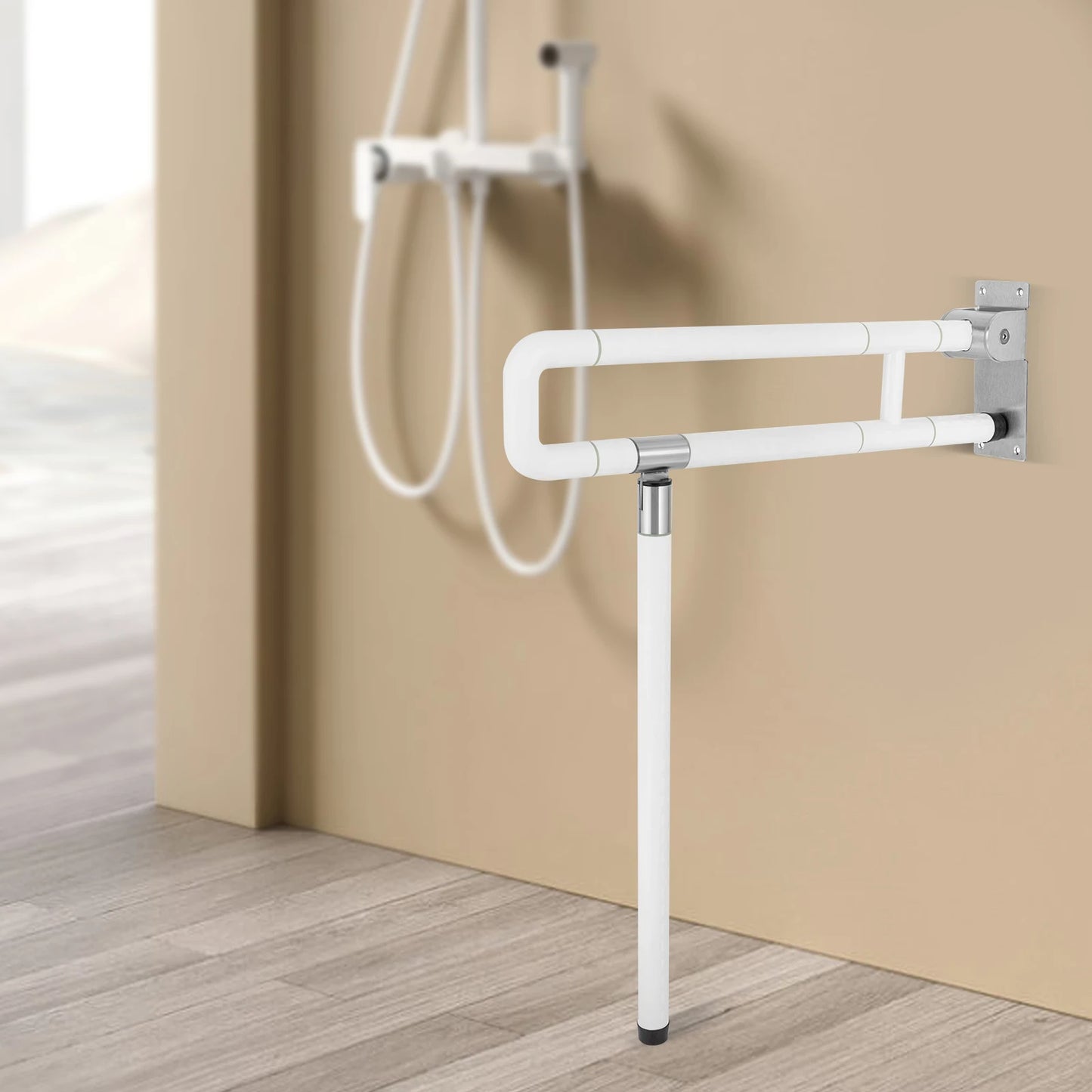 Toilet Handle Disabled  Wall Grab Bar
