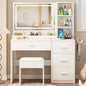 Vanity Desk with Mirror