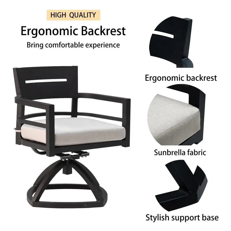 7-Piece Outdoor Patio Furniture Set