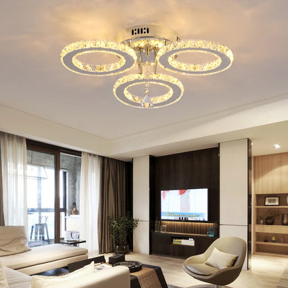 Modern Ceiling Crystal Chandelier