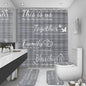 4-Piece Grey Bathroom Set