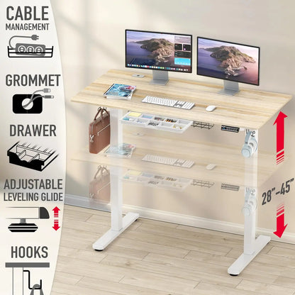 Electric Height Adjustable Standing Desk