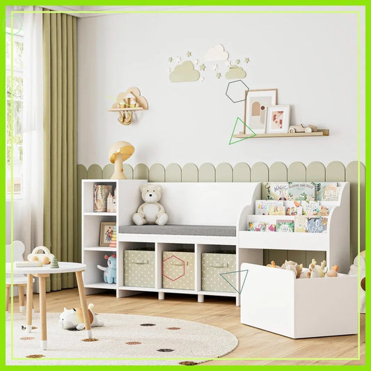 67" Kids Reading Nook on Wheels