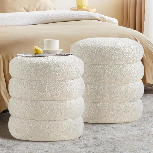 Modern Upholstered Vanity Stool