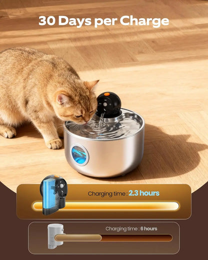 Cordless Cat Water Fountain