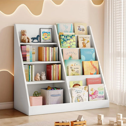 Kids Wooden Bookshelf