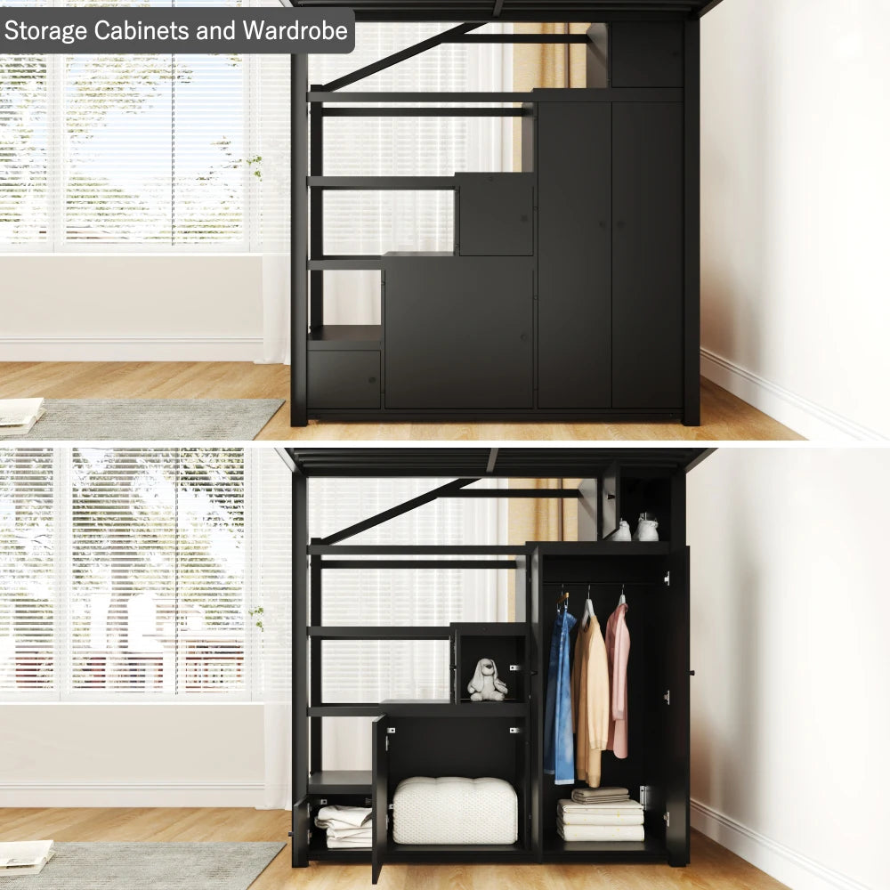 Metal Loft Bed