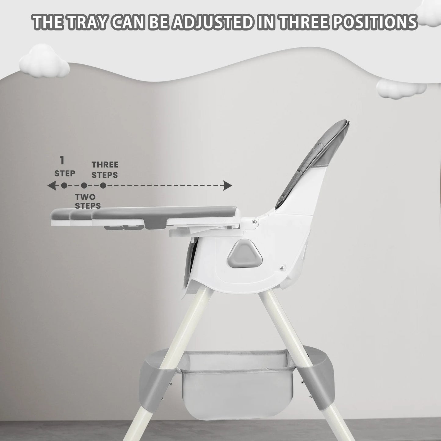 Foldable Baby High Chair