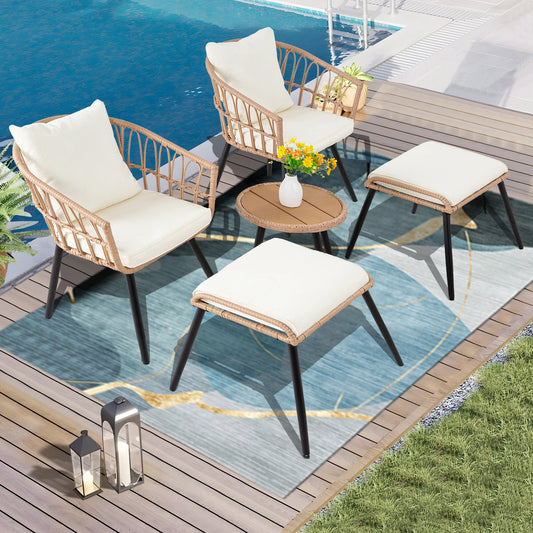 5 Piece Patio Furniture Set