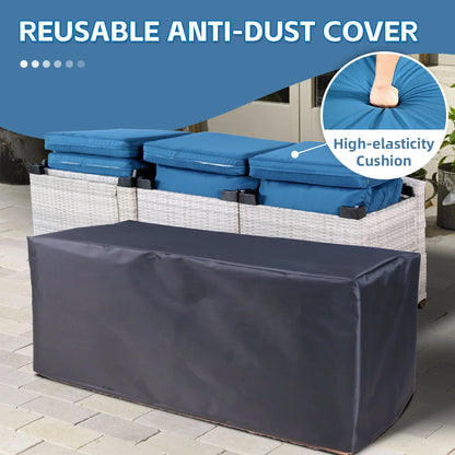 Outdoor Sectional Sofa PE Patio with